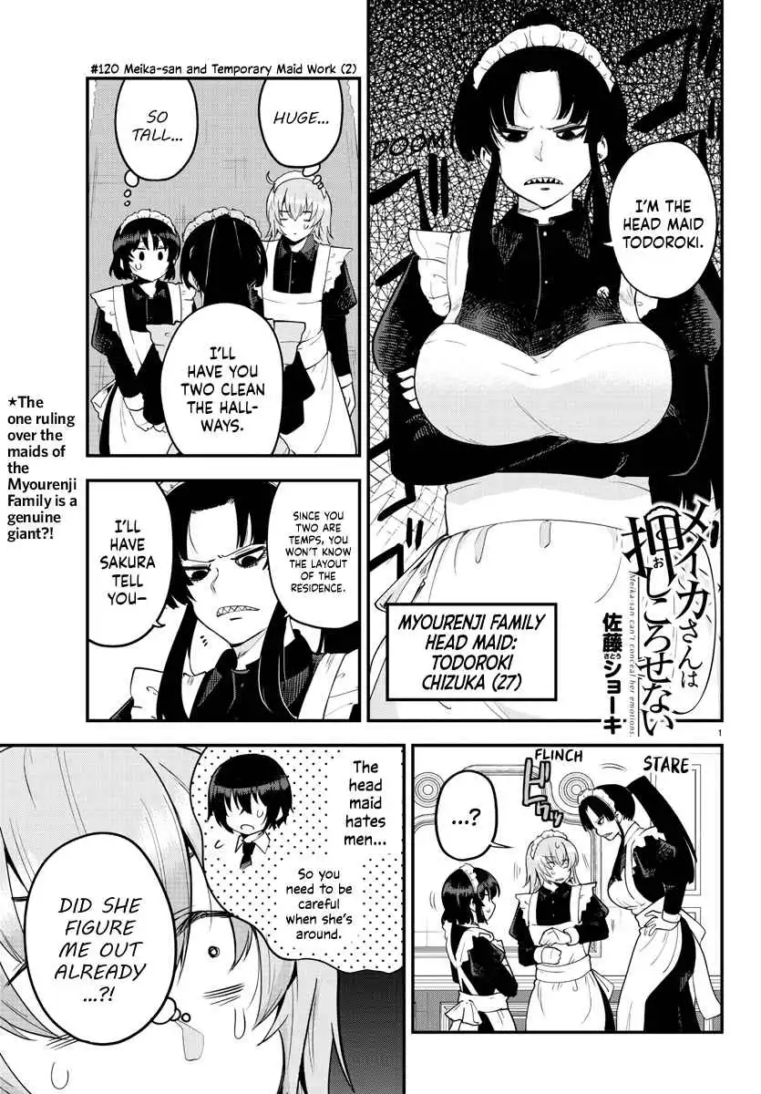 Meika-san wa Oshikorosenai Chapter 120 1